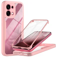  Oppo A6 Pro 4G Rózsaszín Techsuit - ColorVerse 360 Series + Kijelzővédő tok