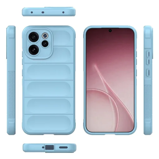 Puzdro Techsuit Magic Shield pre Oppo Reno15 F, modré - 2