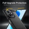 Honor X8d Fekete Techsuit Carbon Silicone tok thumbnail