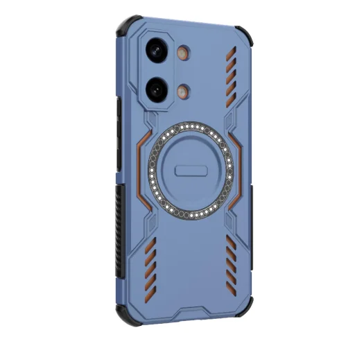 Modré puzdro Techsuit ArmorMag pre Xiaomi Poco X8 Pro Max - 2