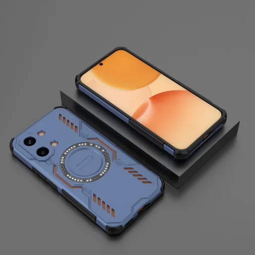 Modré puzdro Techsuit ArmorMag pre Xiaomi Poco X8 Pro Max - 6