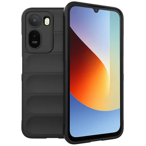 Xiaomi Redmi A7 Pro 4G Fekete Techsuit Magic Shield tok - 1