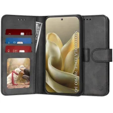 Motorola Edge 70 Pro Fekete Techsuit Diary fliptok