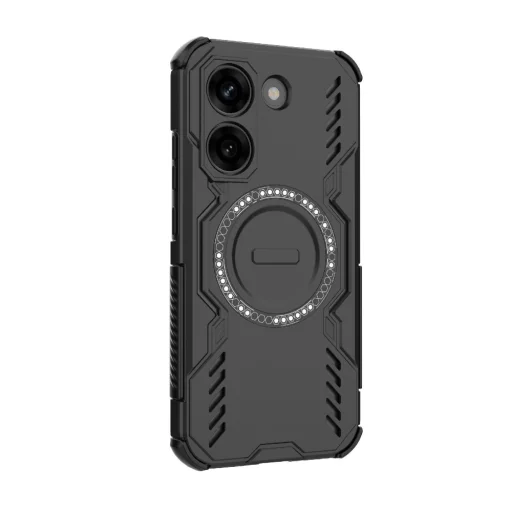 Xiaomi Poco X8 Pro čierne Techsuit - ArmorMag puzdro - 2