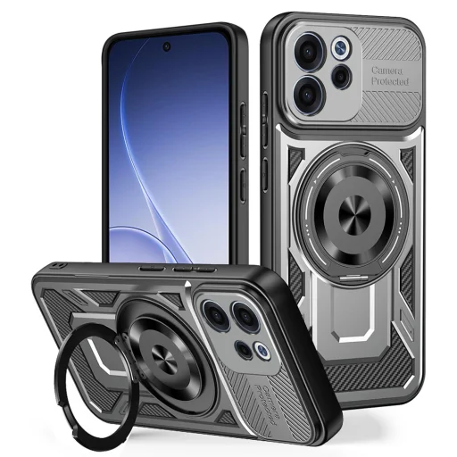Oppo Reno15 F Szürke Techsuit RuggedCam tok - 1
