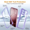 Oppo A6 Pro 4G Lila Techsuit ColorVerse 360 sorozat + képernyővédő tok thumbnail