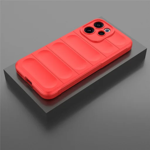 Červené puzdro Techsuit Magic Shield pre Oppo Reno15 F - 5