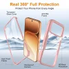 Honor 600 / 600 Pro Rózsaszín Techsuit ColorVerse 360 Series + kijelzővédő tok thumbnail