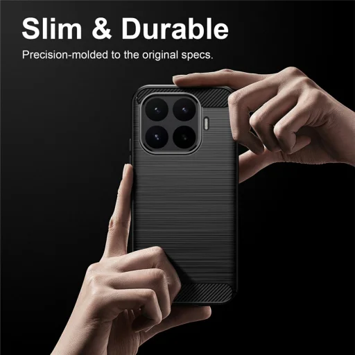 Xiaomi 17T Fekete Techsuit Carbon Silicone tok - 5