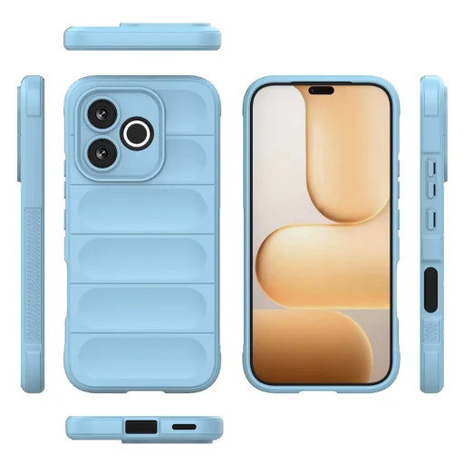 Honor 600 Lite Kék Techsuit Magic Shield tok - 2