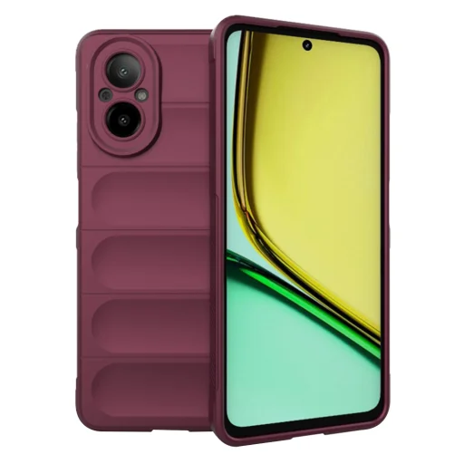 Techsuit - Magic Shield - Realme C67 4G - Bordeaux tok - 1