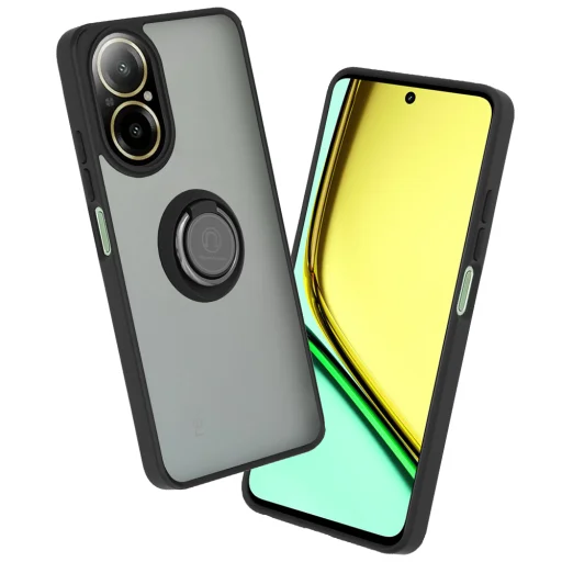  Realme C67 4G Fekete Techsuit Glinth tok - 1