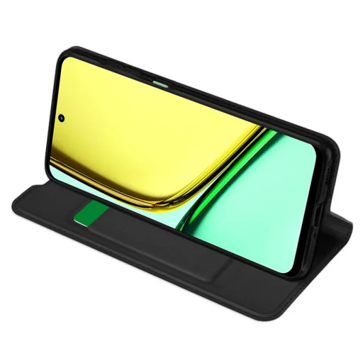 Techsuit - Magskin Fliptok - Realme C67 4G - Fekete tok - 2