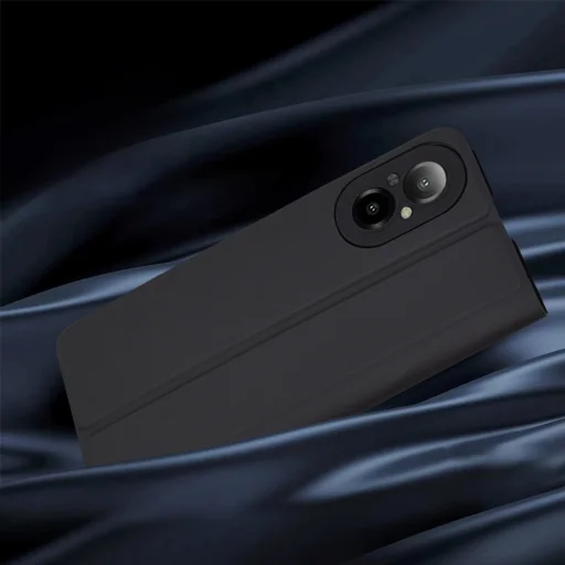 Techsuit - Magskin Fliptok - Realme C67 4G - Fekete tok - 5