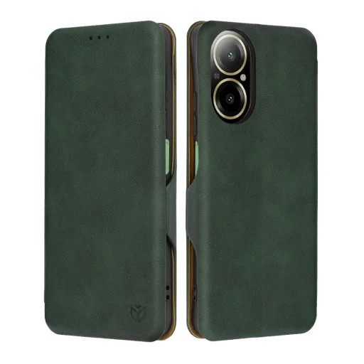 Techsuit - Safe Wallet Plus - Realme C67 4G - Zöld tok - 1