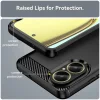 Techsuit - Carbon Silicone - Realme C67 4G - Fekete tok thumbnail