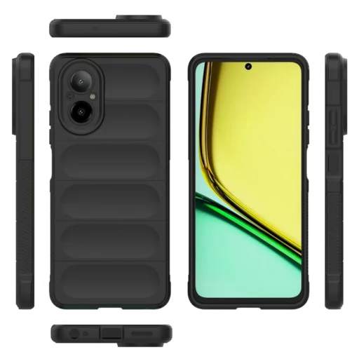  Realme C67 4G Fekete Techsuit Magic Shield tok - 2