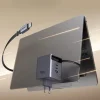 Sieťová nabíjačka UGREEN X616 (65828), 100W, 5A, 1 x USB-A - 3 x USB-C, s USB-C káblom, Sivá thumbnail