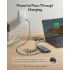 USB-C Hub Anker PowerExpand, 1 x USB-A 3.2 - 2 x USB-A - 2 x USB-C - 1 x Display Port - 1 x HDMI - 1 x Jack 3.5mm - 1 x RJ45 - 1 x SD - 1 x microSD, Sivý thumbnail