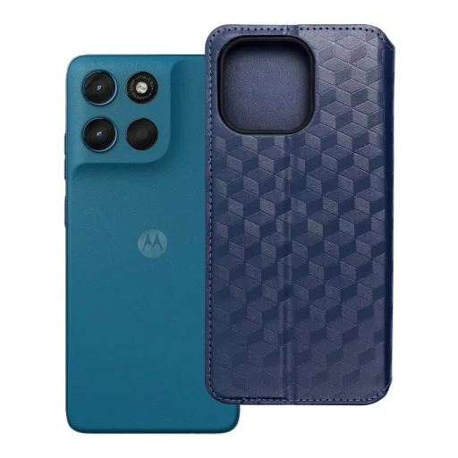 Motorola Moto G57 Power / G67 Power modré puzdro Cubic Book - 12