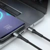 3mk - Dátový kábel Hyper N-Series - Type-C na Type-C, Rýchle nabíjanie, 60W, 20V/3A, 50cm - čierny thumbnail