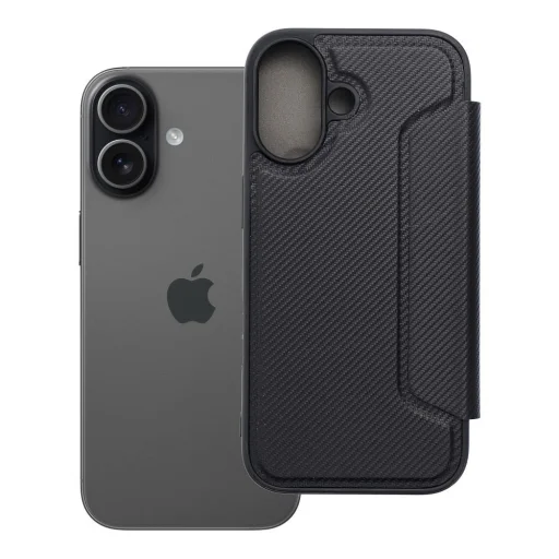 iPhone 17 Razor Book čierne puzdro - 9