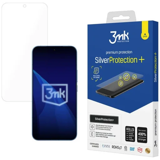 Xiaomi 17T 3MK SilverProtection+ antimikrobiális üvegfólia - 1