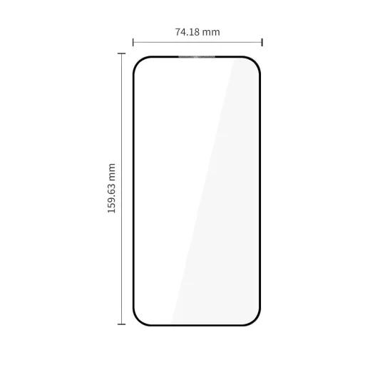 OnePlus Nord 6 Tech-Protect Glass Fit+ 2ks čierne ochranné sklo - 2