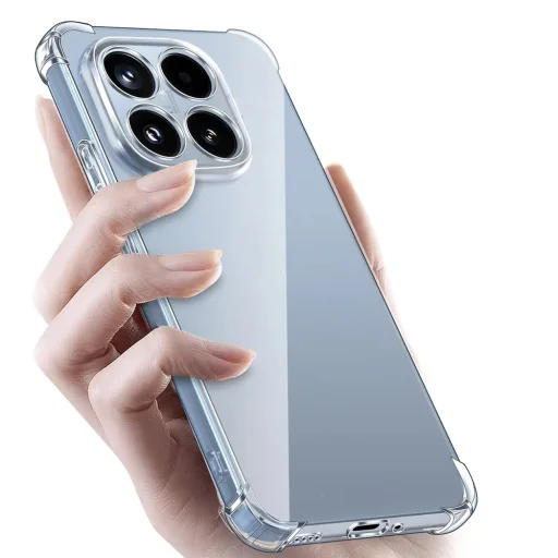 Xiaomi 17T Átlátszó Techsuit Ütésálló Szilikon tok - 2