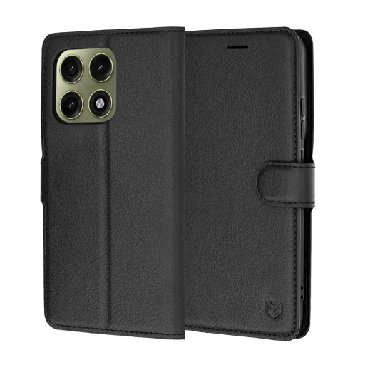 Motorola Edge 70 Pro Fekete Techsuit Bőr Fliptok - 1