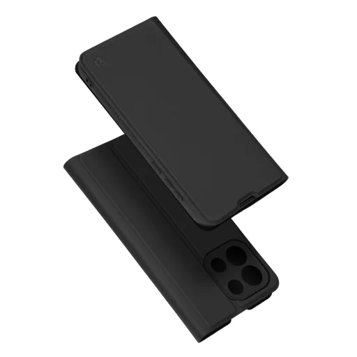 OnePlus Nord 6 čierne flipové puzdro Techsuit Magskin - 6