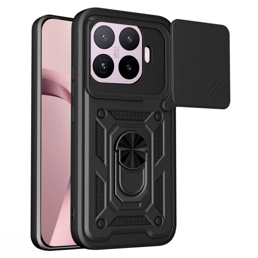 Xiaomi 17T čierne Techsuit - CamShield Series puzdro - 1