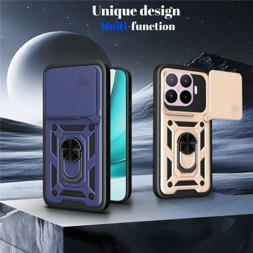 Xiaomi 17T čierne Techsuit - CamShield Series puzdro - 2