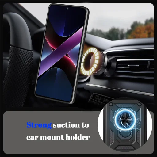 Xiaomi 17T čierne Techsuit - CamShield Series puzdro - 3