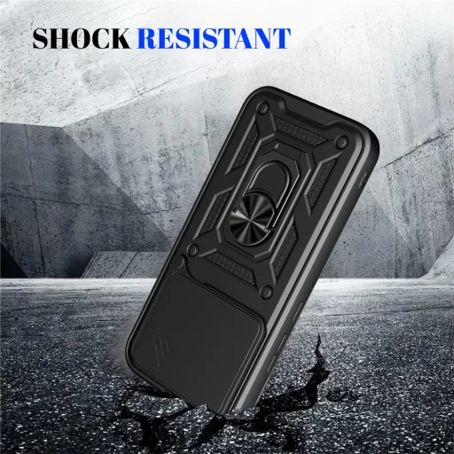 Xiaomi 17T čierne Techsuit - CamShield Series puzdro - 4