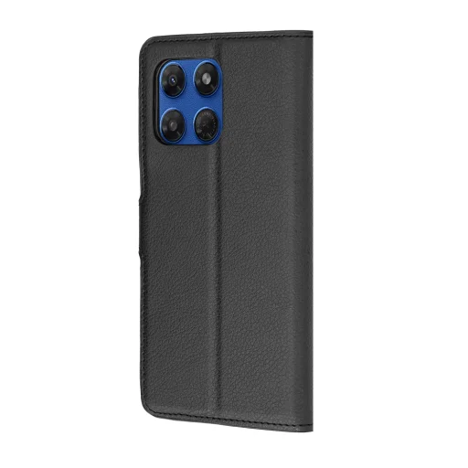 Motorola Moto G37 / G37 Power / G47 Fekete Techsuit Bőr Fliptok - 5