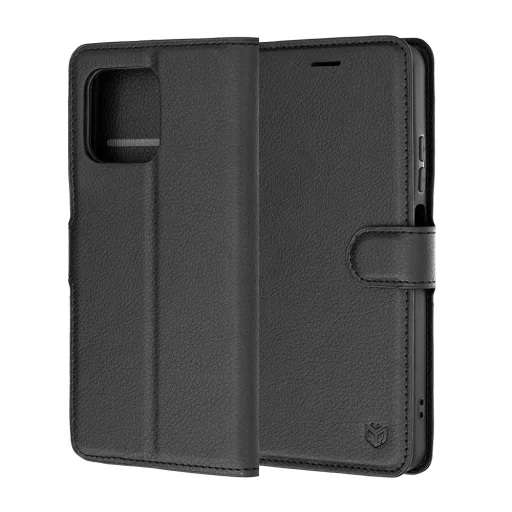 Motorola Moto G37 / G37 Power / G47 Fekete Techsuit Bőr Fliptok - 6