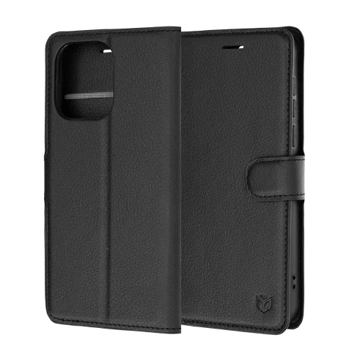 OnePlus Nord 6 Čierne Techsuit Kožené Flipové puzdro - 6
