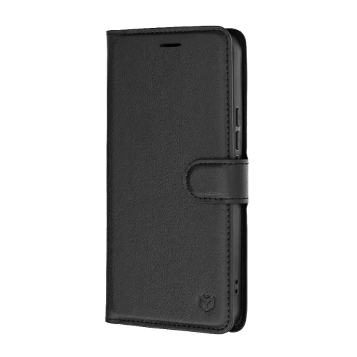 Xiaomi 17T Pro čierne kožené flipové puzdro Techsuit - 4