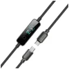 4smarts ScreenCord kábel USB-C – USB-C 240 W 1,2 m, čierny thumbnail