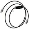 4smarts ScreenCord kábel USB-C – USB-C 240 W 1,2 m, čierny thumbnail