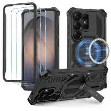 Samsung Galaxy S26 Ultra Tech-Protect MagBlast MagSafe + Glass 2 ks čierne puzdro