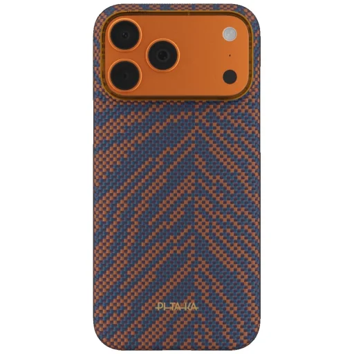 iPhone 17 Pro PITAKA Edge Case Breath of Veins puzdro horiaca oranžová - 2