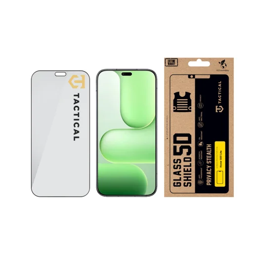 Tactical Glass Shield Privacy Stealth 5D pre Honor 600 Lite čierne - 3