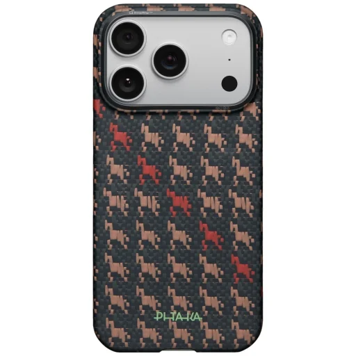 iPhone 17 Pro PITAKA Edge Case Happiness Rides In puzdro ebenová čierna Kylin - 2