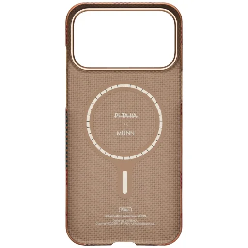 iPhone 17 Pro PITAKA × MÜNN Flora in Grid Edge puzdro oblačný súmrak - 3