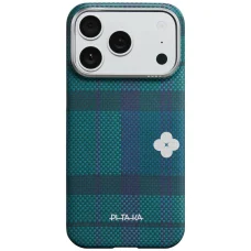 iPhone 17 Pro PITAKA × MÜNN Flora in Grid Edge puzdro lesný úsvit