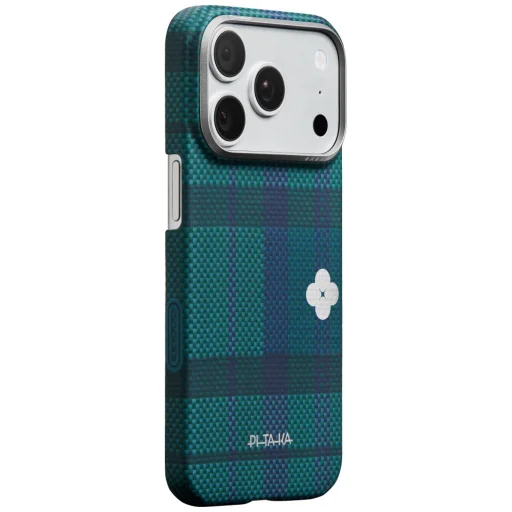 iPhone 17 Pro PITAKA × MÜNN Flora in Grid Edge puzdro lesný úsvit - 2