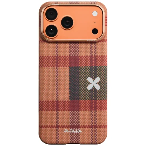 iPhone 17 Pro Max PITAKA × MÜNN Flora in Grid Edge kryt oblačný súmrak - 1