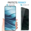 Xiaomi 17T 5G készülékhez teljes fedésű, fekete szegélyű, betekintésvédő Privacy edzett üvegfólia thumbnail
